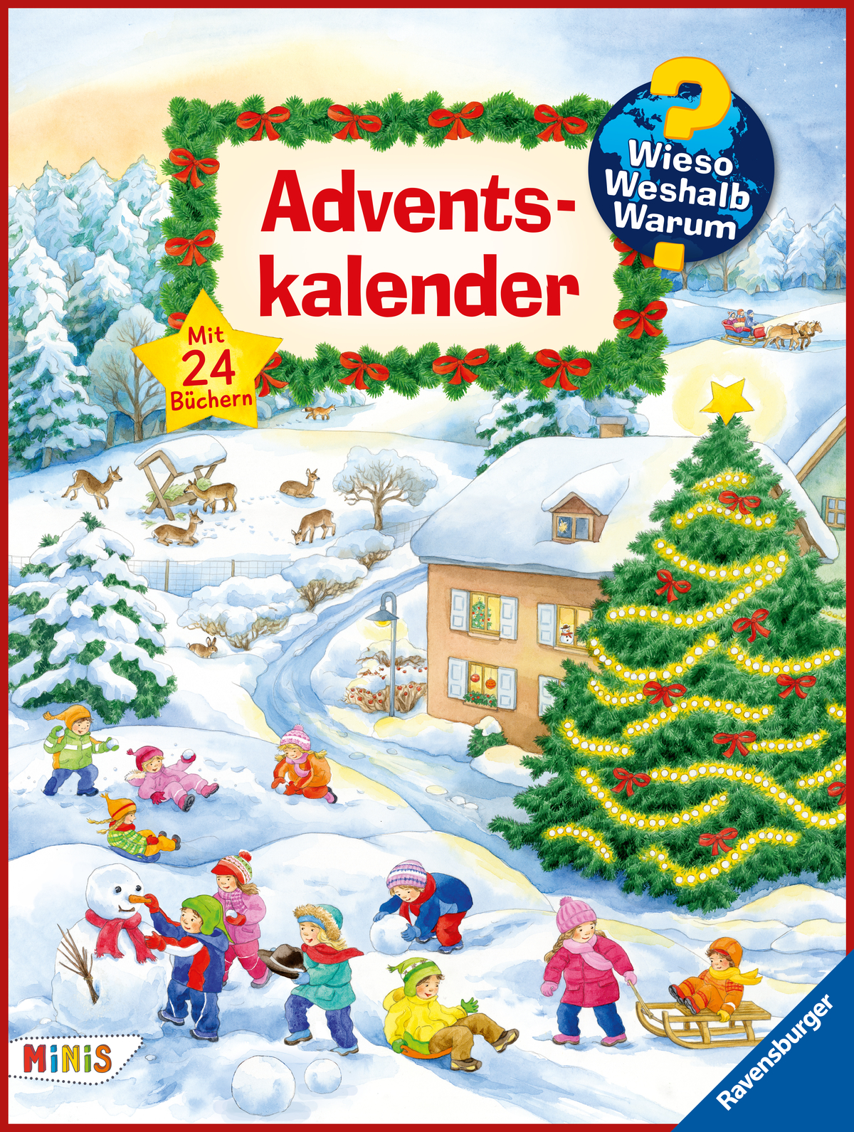 Produktbild des Wieso? Weshalb? Warum? Adventskalenders von 2022. Artikelnummer 46184.