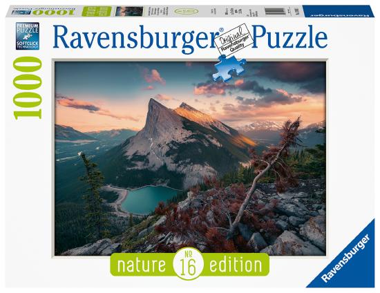 Produktbild des Puzzles: Ein Abend in den Rocky Mountains. Artikelnummer 15011.