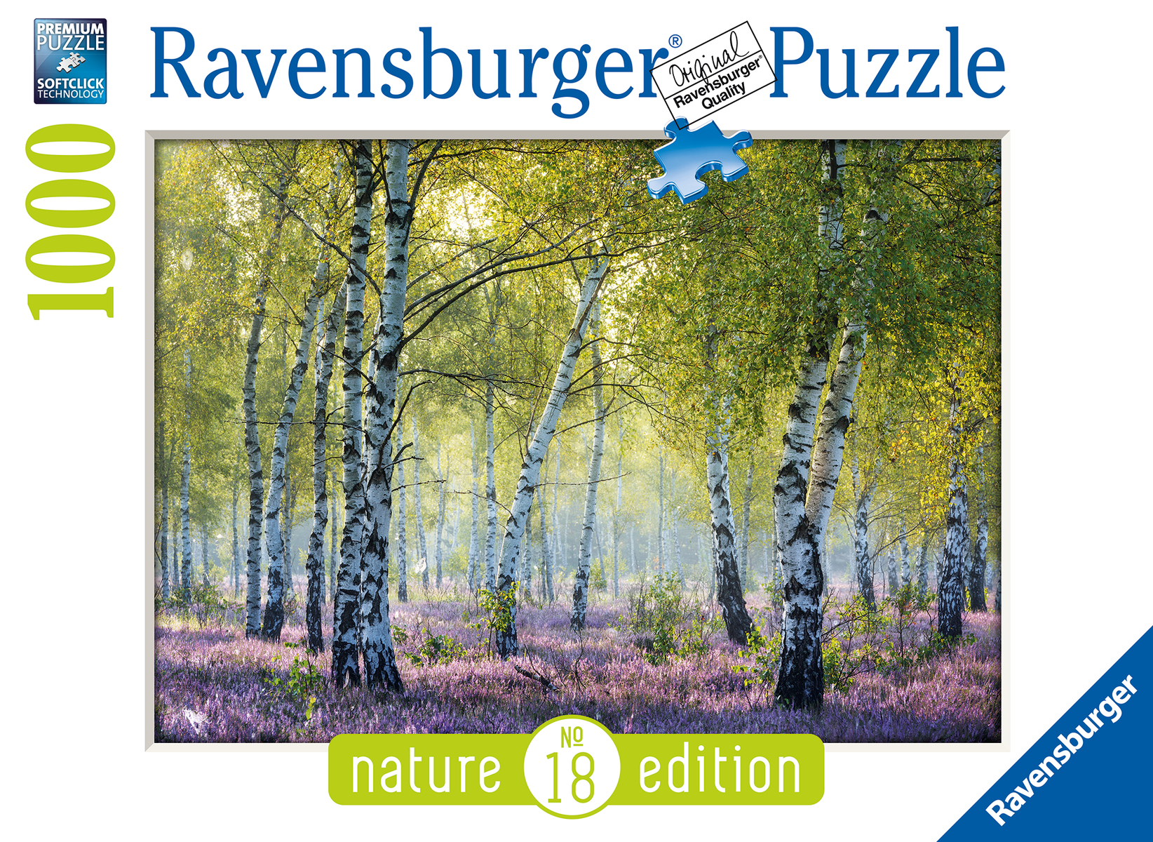 Produktbild des Puzzles: Birkenwald. Artikelnummer 16753.