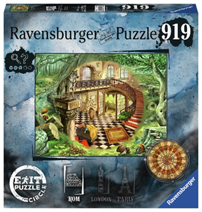Produktbild des Puzzles: EXIT The Circle in Rom. Artikelnummer 17306. 919 Teile.