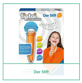 Bild der tiptoi Audiodatei für den Create Sticker zum Testen der Aufnahmefunktion