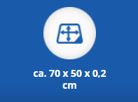 Abbildung der Puzzlegröße für Lost Places Puzzle.