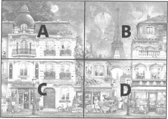 Übersicht der Polybeuteaufteilung eines Großfromatpuzzles.