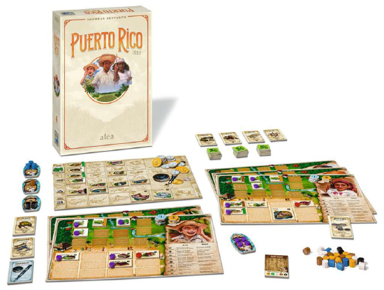 Produktbild des alea Spiels: Puertro Rico 1897.