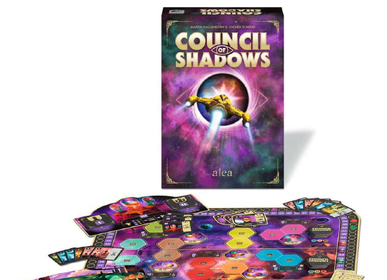 Produktbild des alea Spiels: Council of Shadows.