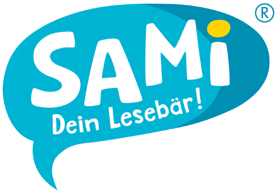 Sami der Lesebär Logo