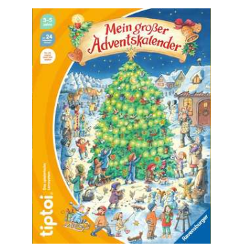Produktbild des tiptoi Adventskalenders Mein großer Adventskalender mit der Artikelnummer 49232