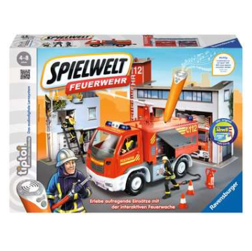 Produktbild der tiptoi Spielwelt Feuerwehr 00760