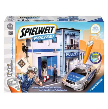 Produktbild der tiptoi Spielwelt Polizei 00759