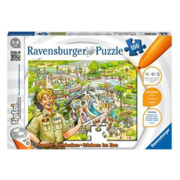 Produktbild des tiptoi Artikels Puzzeln, Entdecken, Erleben: Im Zoo mit der Artikelnummer 00524