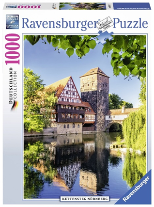 Produktbild des Puzzles: Kettensteg Nürnberg Art.19620