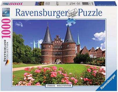 Produktbild des Puzzles: Lübeck-Holstentor Art.19459