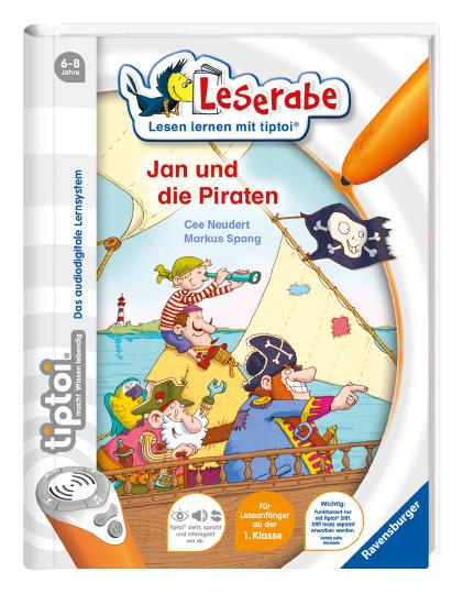 Produktbild des tiptoi Buches Jan und die Piraten mit der Artikelnummer 38594