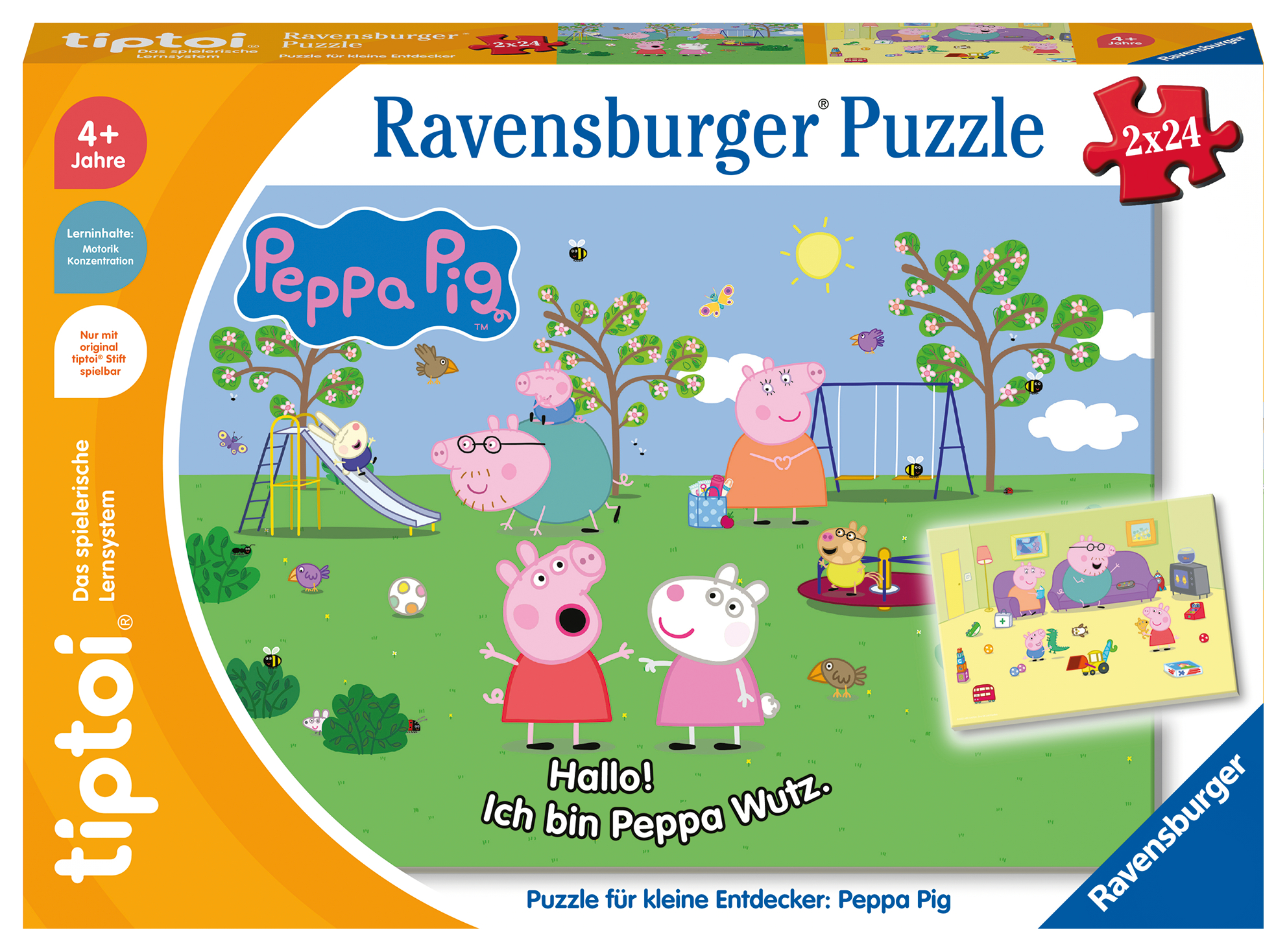 Produktbild des Artikels tiptoi Puzzle für kleine Entdecker: Peppa Pig mit der Artikelnummer 00163