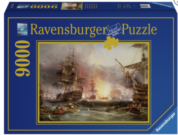 Produktbild des Puzzles - Bombardement von Algier. Artikelnummer 17806. 9000 Teile.