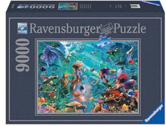 Produktbild des Puzzles - Königreich unter Wasser. Artikelnummer 17419. 9000 Teile.