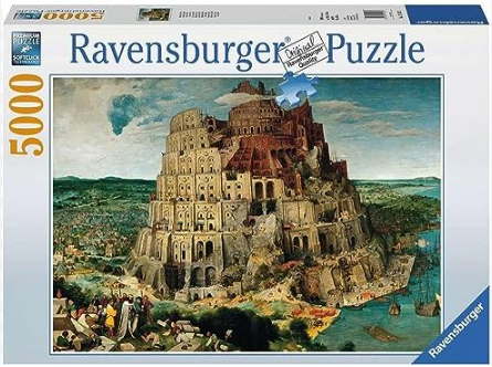 Produktbild des Puzzles - Turmbau zu Babel. Artikelnummer 17801. 9000 Teile.