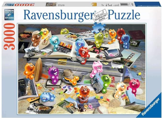 Produktbild des Gelini Puzzles: Gelini auf Reisen. Artikelnummer 17064.