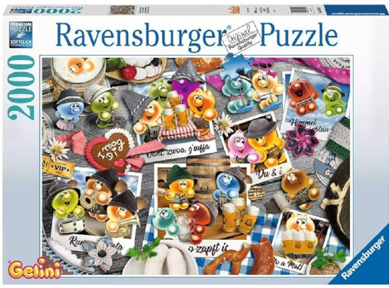 Produktbild des Geline Puzzles: Gelini auf dem Oktoberfest. Artikelnummer 16014