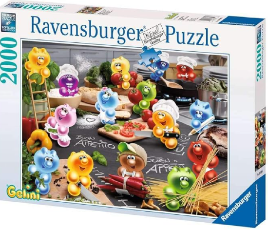 Produktbild des Gelini Puzzles: Passionate Cooks! Artikelnummer 16608.