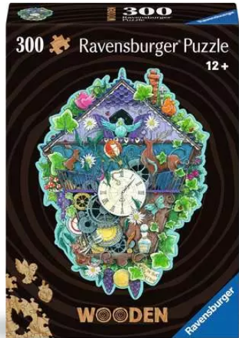 Produktbild des Holzpuzzles: Kuckucksuhr. Artikelnummer 112000759.
