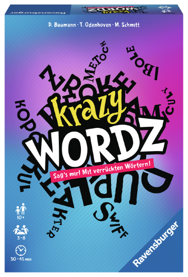 Produktbild des Spiels: Krazy Wordz. Artikelnummer 26837.