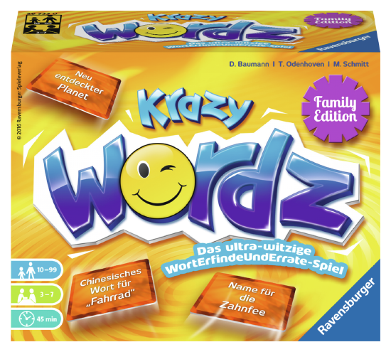 Produktbild des Spiels: Krazy Wordz. Artikelnummer 26733.