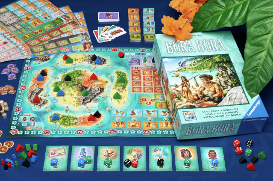 Produktbild des alea Spiels: Bora Bora, Artikelnummer 26915.