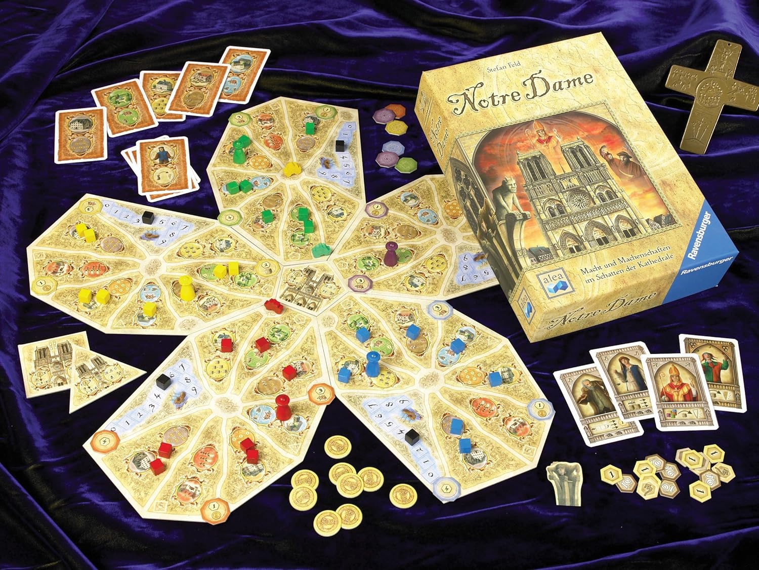 Produktbild des alea Spiels: Notre Dame, Artikelnummer 26911.