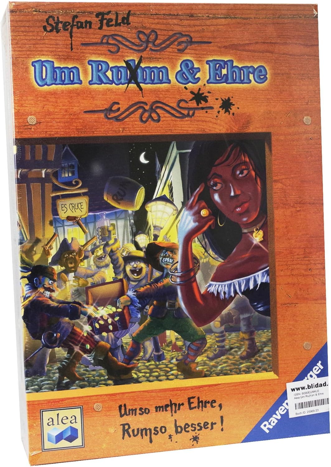 Produktbild des alea Spiels: Um Ru(h)m & Ehre, Artikelnummer 26910