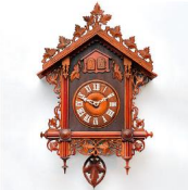 Abbildung des Motivs: Kuckucksuhr.