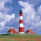 Abbildung des Motivs: Westerhever Leuchtturm.
