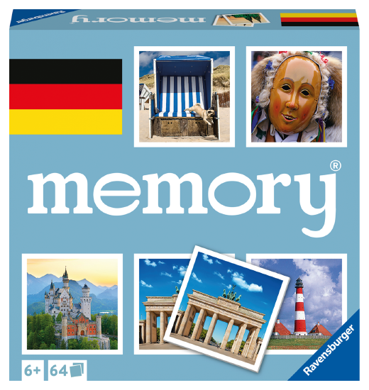 Produktbild des memory: Deutschland. Artikelnummer 20883.