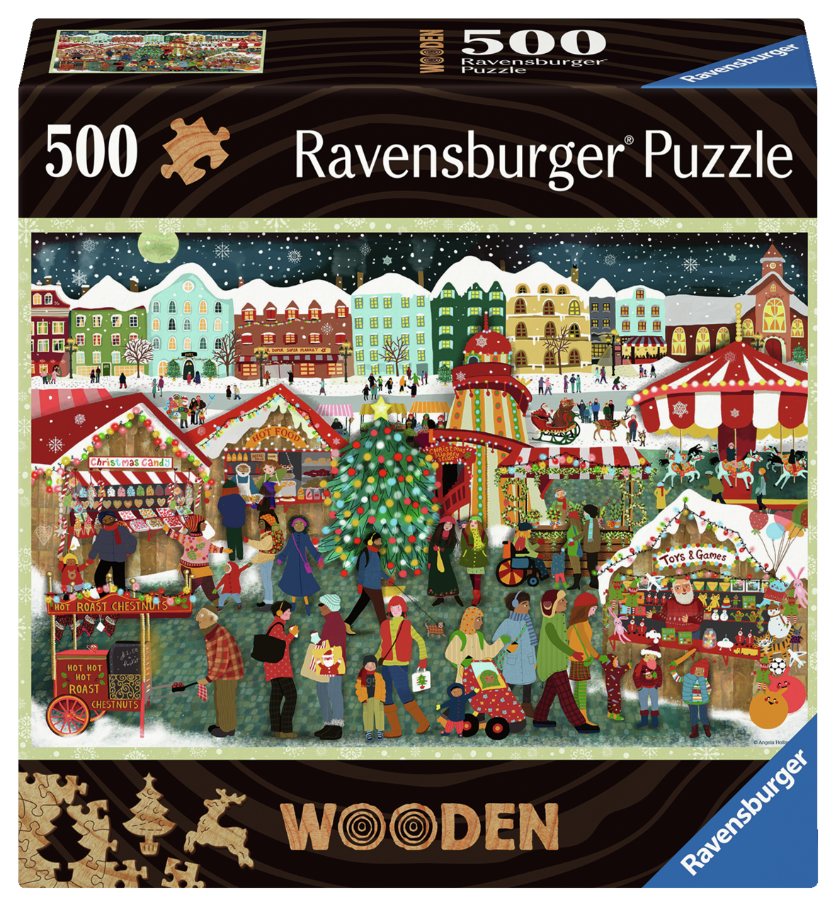 Produktbild des Puzzles: Christmas Market. Artikelnummer 12001539.