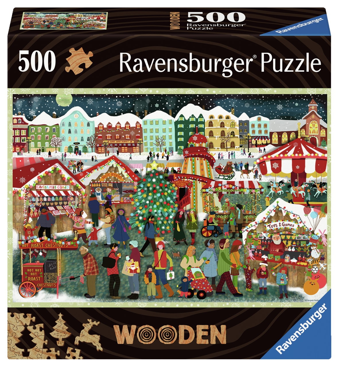 Produktbild des Puzzles: Christmas Market. Artikelnummer 12001539.