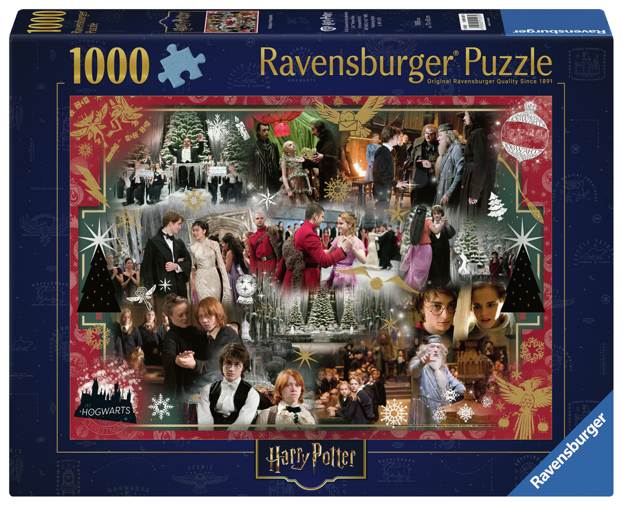 Produktbild des Puzzles: Harry Potter. Holidays at Hogwarts. Artikelnummer 12001507.