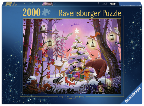 Produktbild des Puzzles: Christmas in the Woods. Artikelnummer 12001417.