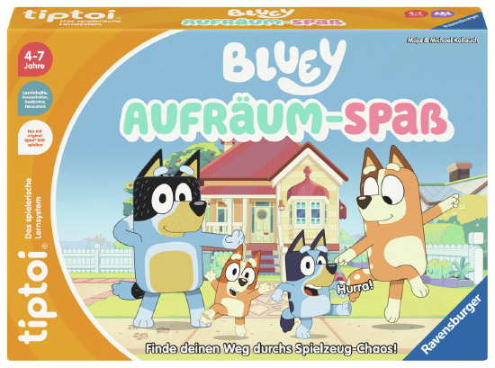 Bluey Aufräum-Spaß