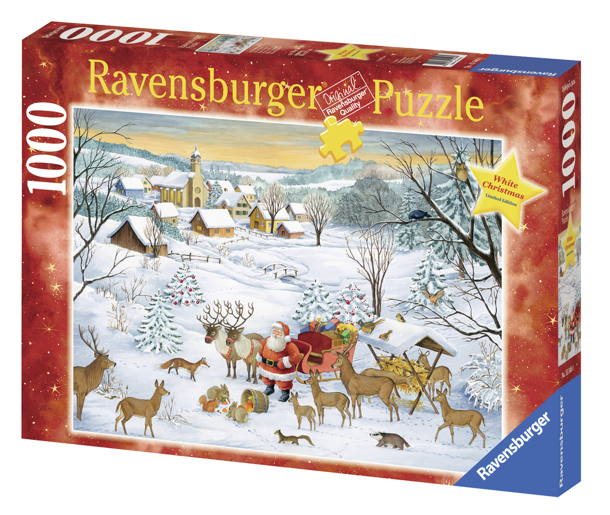 Produktbild des Puzzles: Weiße Weihnacht. Artikelnummer 15546.