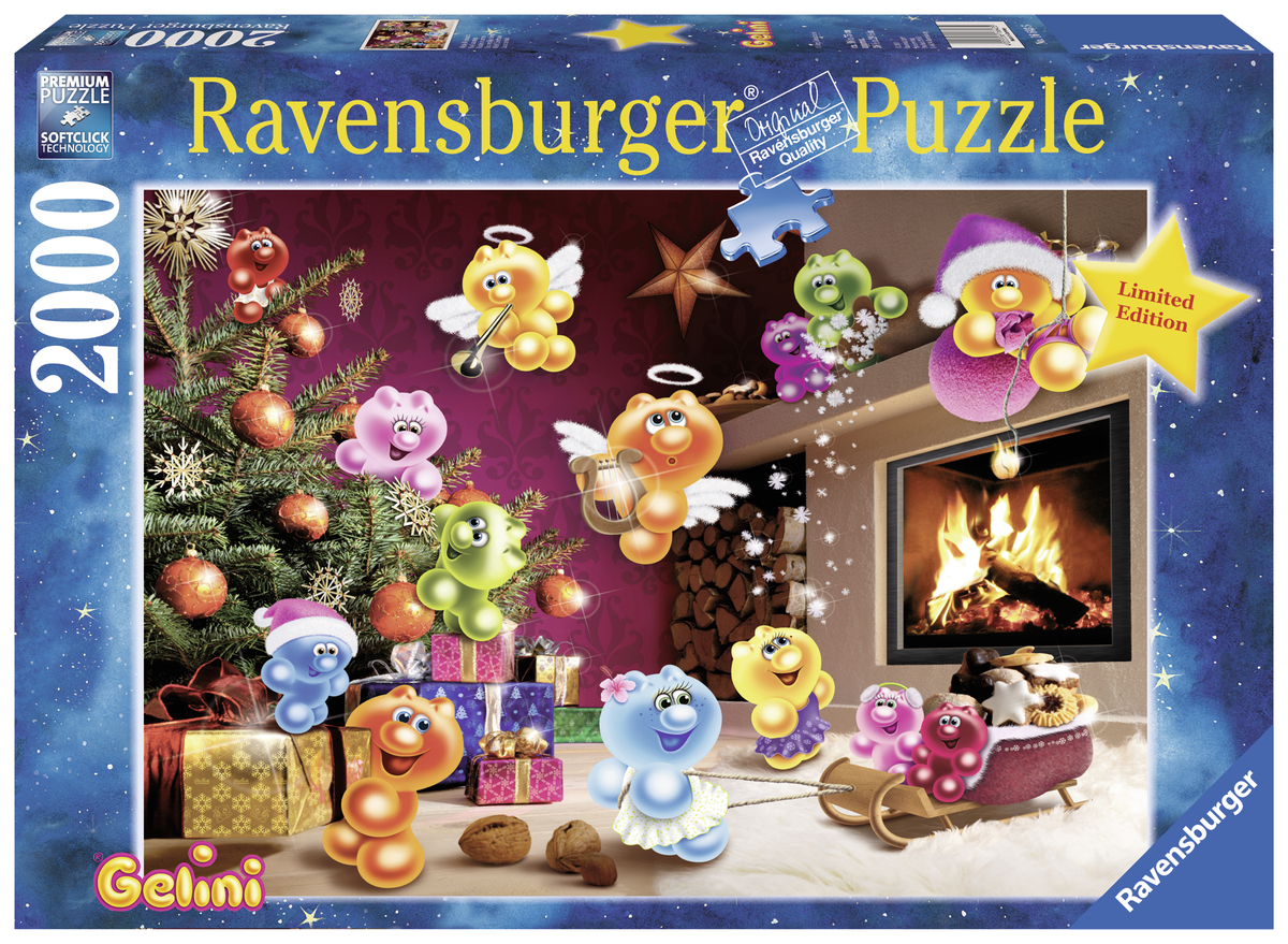 Produktbild des Puzzles: Gelini: Wile Weihnachten. Artikelnummer 16643.