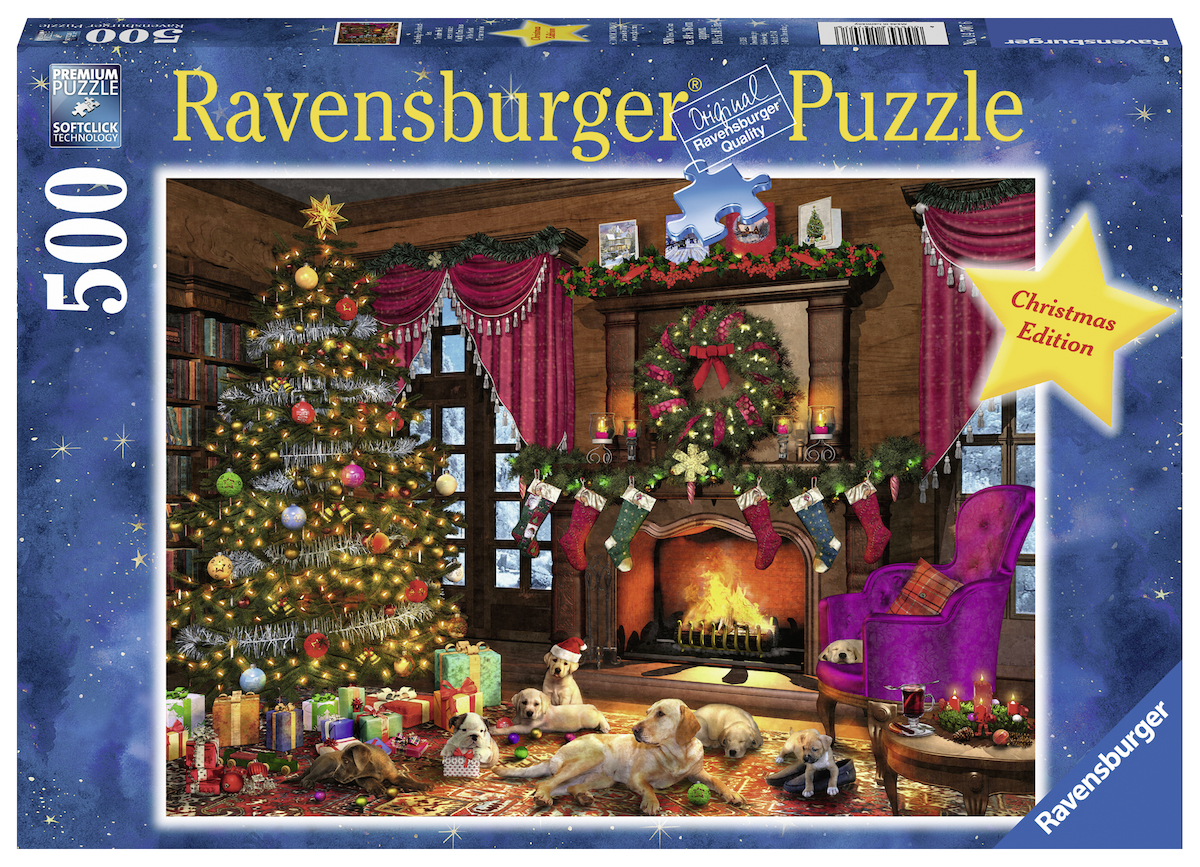 Produktbild des Puzzles: Kuschelige Weihnachten. Artikelnummer 14707.