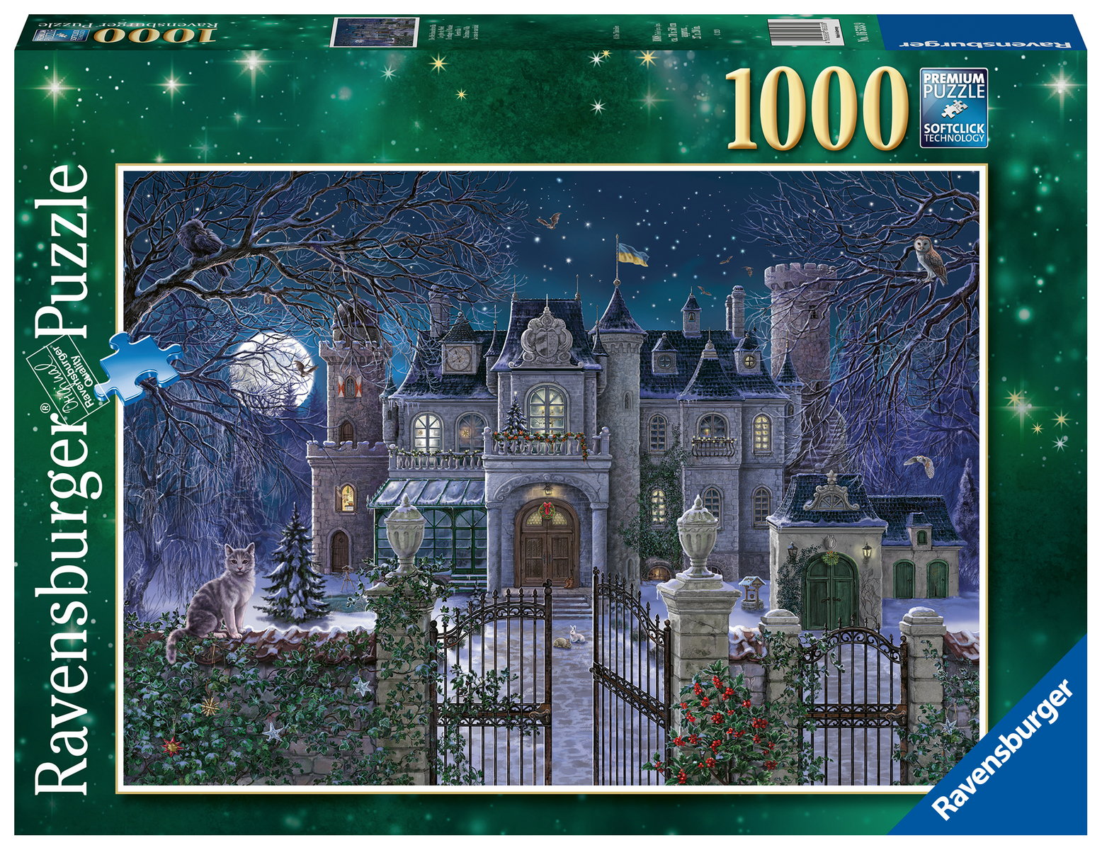 Produktbild des Puzzles: Die Weihnachtsvilla. Artikelnummer 16533.