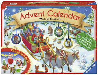 Produktbild des 3d Puzzle Adventskalenders: World of Creativity. Artikelnummer 11673.